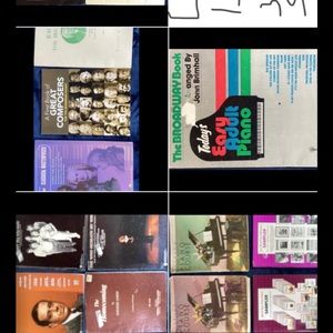 LOT 13 piano books/3 song sheets. See my ads for more details on these books.